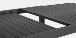 Table extensible anthracite BIZZOTTO HILDE - 200/300x100 cm