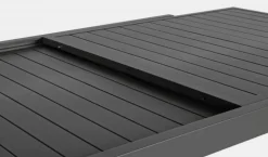 Table extensible anthracite BIZZOTTO HILDE - 200/300x100 cm