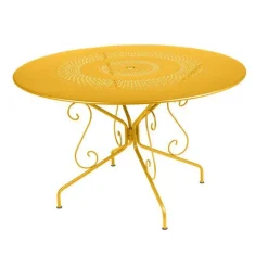 Table Montmartre ronde en acier Fermob - Ø 117 x 74 cm