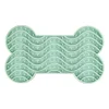 Tapis à lécher avec ventouse coloris vert yummee Flamingo