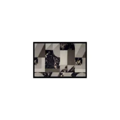 Tapis absorbant imprimé Marbre Géo sweet sol - 40 X 60 cm