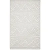 Tapis coloris gris en polypropylène recyclé - 120 x 180 cm