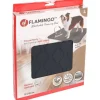Tapis d’entrainement anthracite lavable pour chien Flamingo Patsy L - 85 x 51 cm