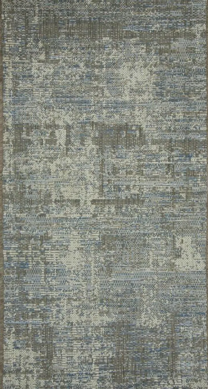 Tapis en polypropylène gris Catania 2 - 60 x 110 cm