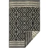 Tapis Kilimanjaro crème et noir - 240x300 cm