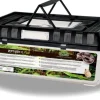 Terrarium en plastique coloris noir Reptile Planet Repti Box Flat - Taille XL 42 x 26 x 16 cm