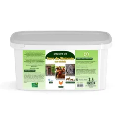 Terre de diatomée en seau - 2,5 kg
