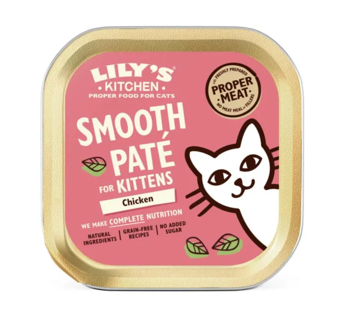 Terrine au poulet pour chaton Lily’s Kitchen - 85 g