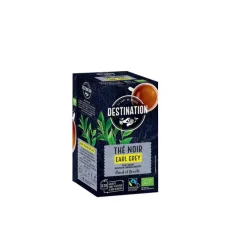 Thé noir Earl Grey bio Destination - 40 g