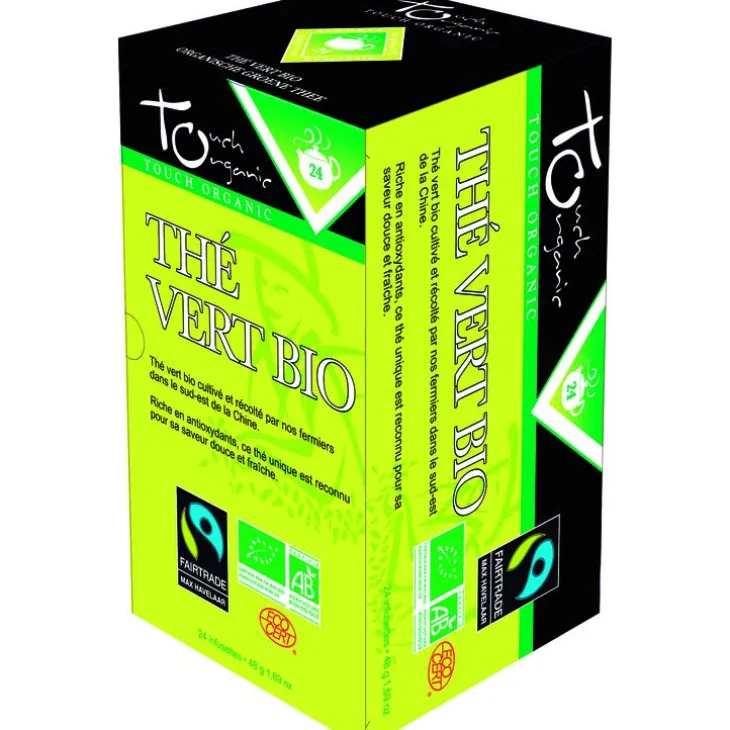 Thé vert nature bio - 24 infusettes