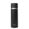 Thermo isotherme Matt coloris noir en inox Qwetch - 750 ml