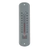 Thermomètre extérieur en métal gris Instant Nature 10030 - 19 cm