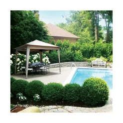 Tonnelle Manea pliable en acier Couleurs Du Monde - 3.5 x 3.5 m
