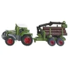 Tracteur avec remorque forestière Siku - echelle 1/64e