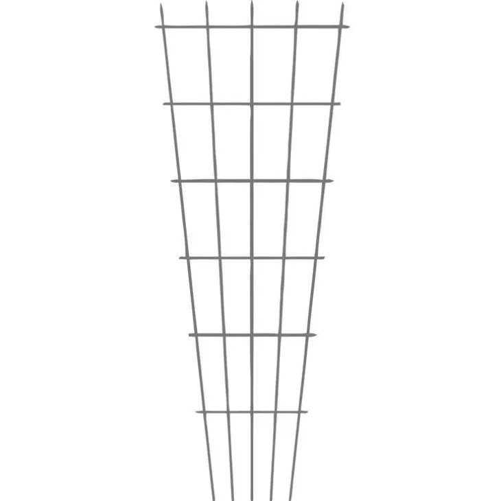 Treillis éventail en métal pour plantes grimpantes - 195 cm