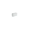 Trousse en tissu à motifs bleu, vert et rose Diane - 13 x 23 x 10 cm