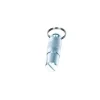 Tube adresse en nickel pour chien et chat