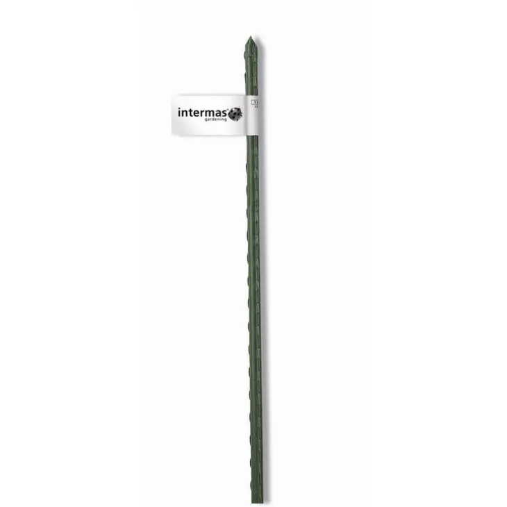 Tuteur acier plastifié coloris vert Ø 8 mm x 0,60 m