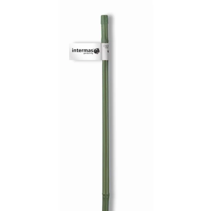 Tuteur bambou plastifié coloris vert Ø 7/11 mm x 0,90 m