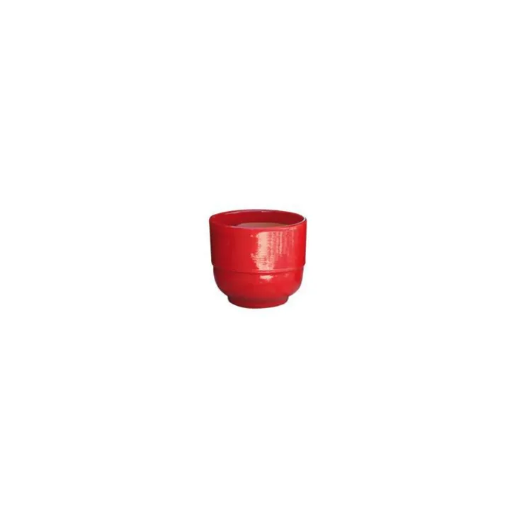 Vase Rebord coquelicot H 19 x Ø 21 cm