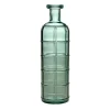 Vase vert océan Grafika - Ø 10 x H 33 cm