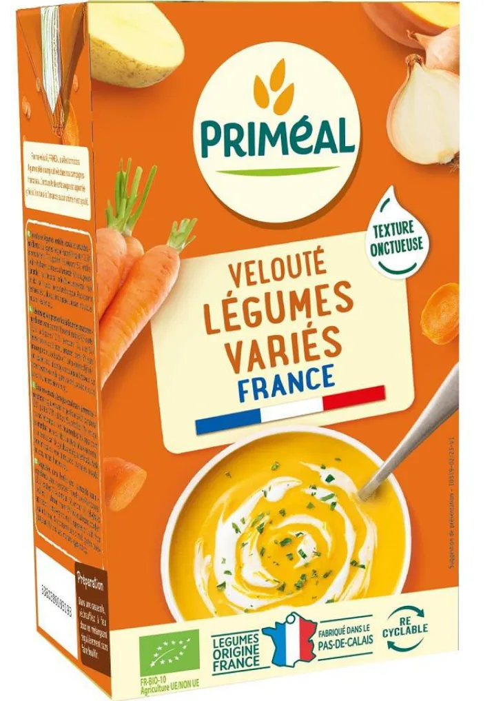 Velouté onctueux bio légumes Primeal - 1 L
