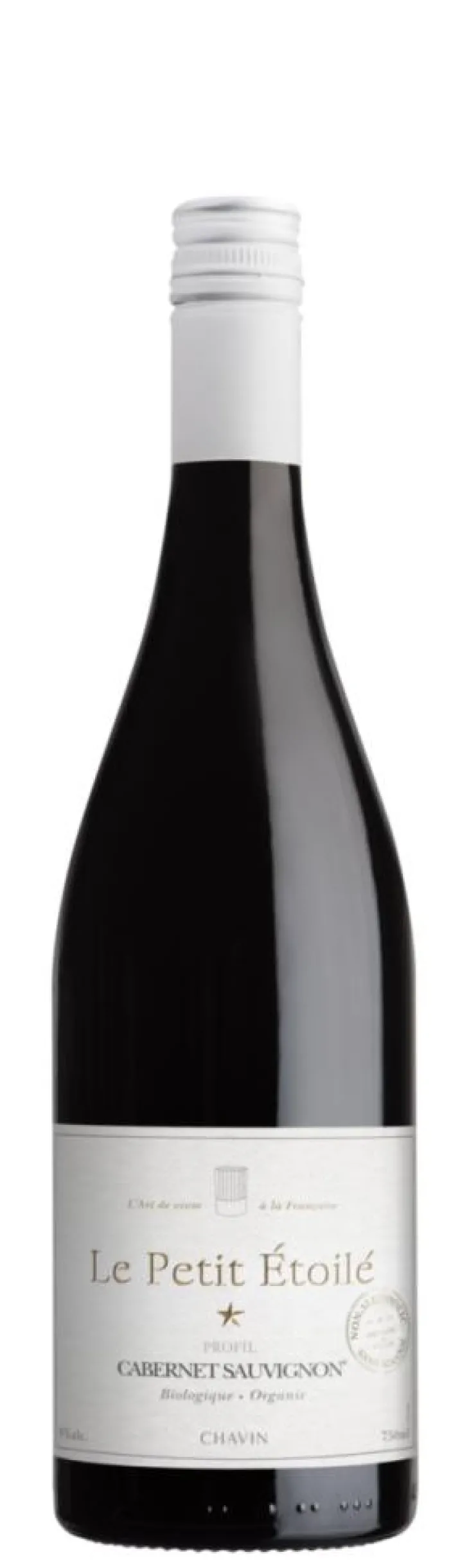 Vin rouge Cabernet Sauvignon sans alcool Le petit étoilé - 75 cl