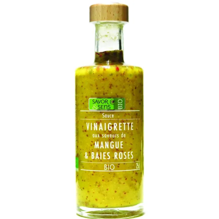 Vinaigrette mangue et baie rose 25 cl