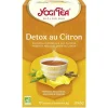 Yogi Tea Detox au citron – La boîte de 17 sachets